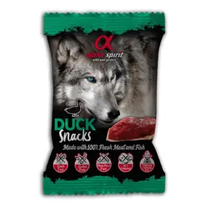 Alpha Spirit Duck Snacks Para Perros